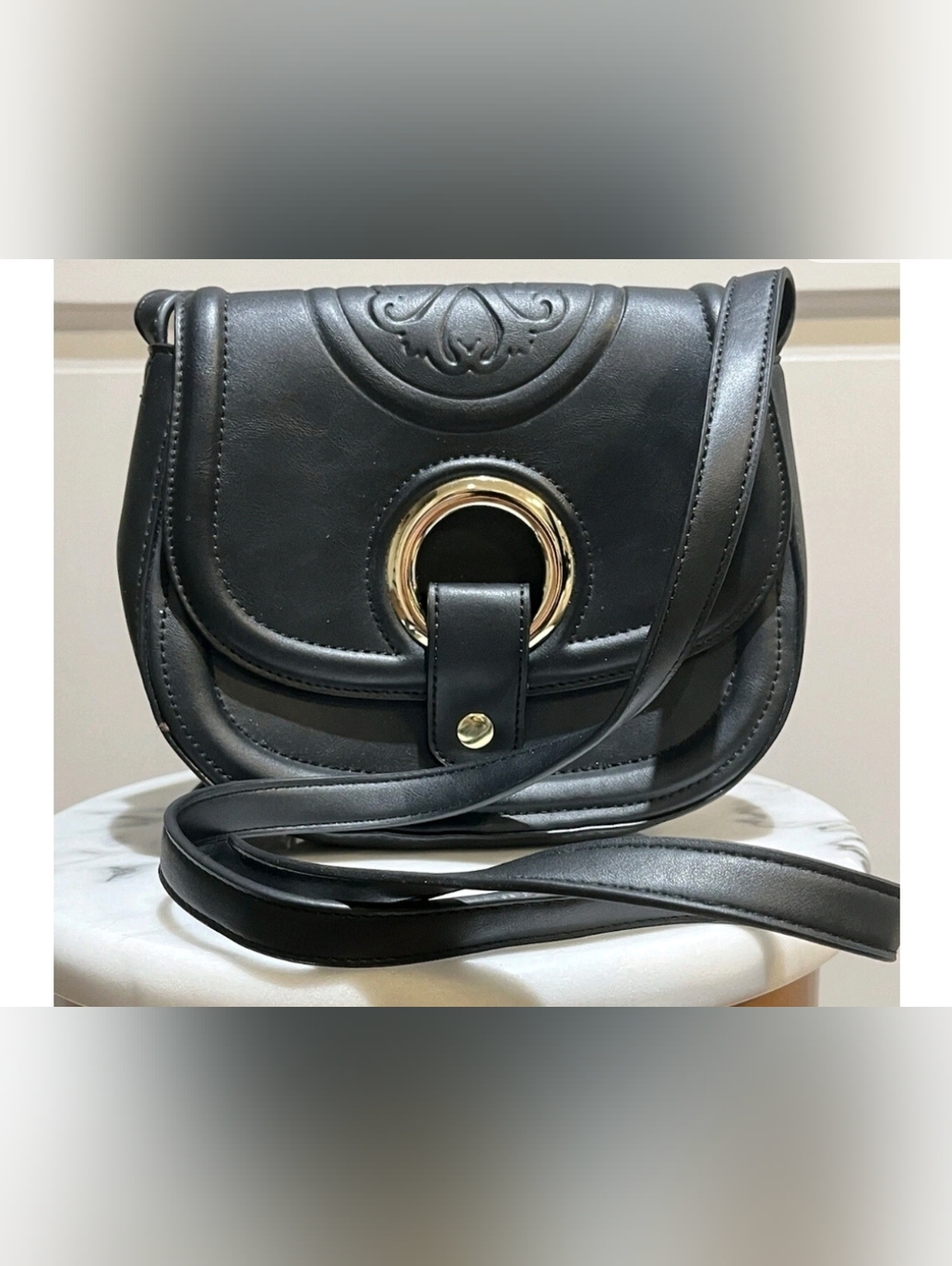 Christian Lacroix Handbag France Women’s Crossbody Shoulder Strap Designer Snap